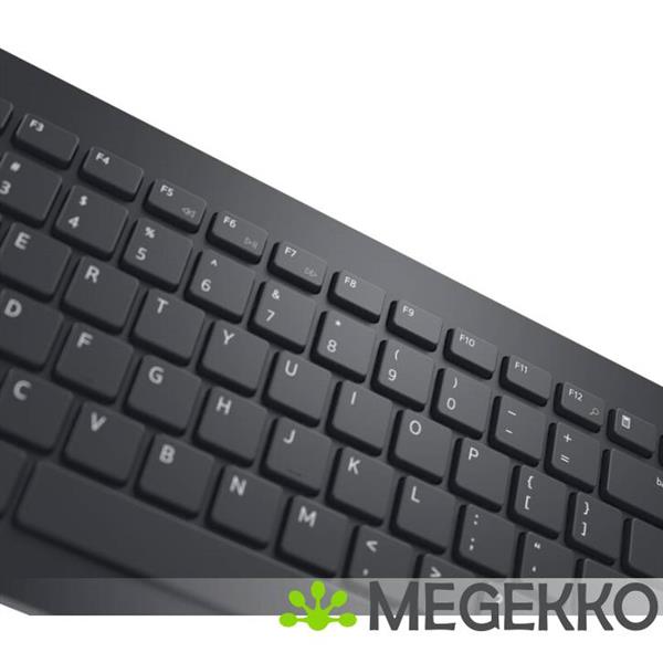 Grote foto dell km3322w toetsenbord inclusief muis kantoor rf draadloos azerty belgisch zwart computers en software overige computers en software