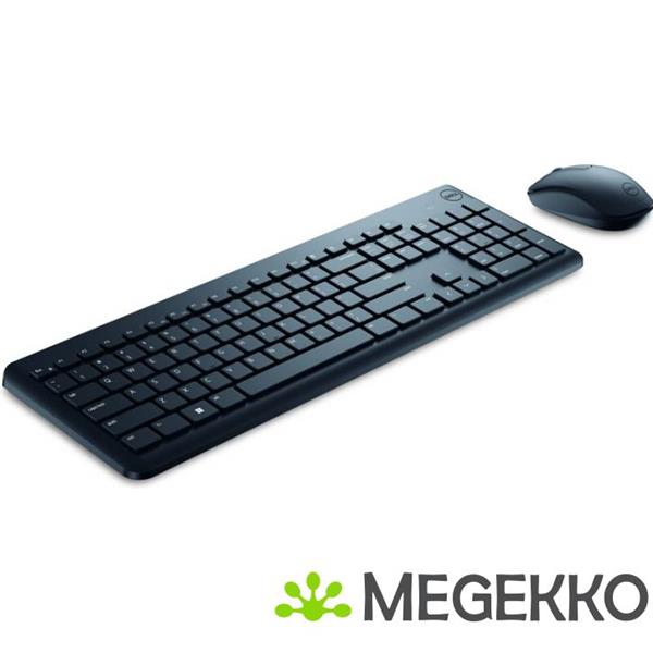 Grote foto dell km3322w toetsenbord inclusief muis kantoor rf draadloos azerty belgisch zwart computers en software overige computers en software