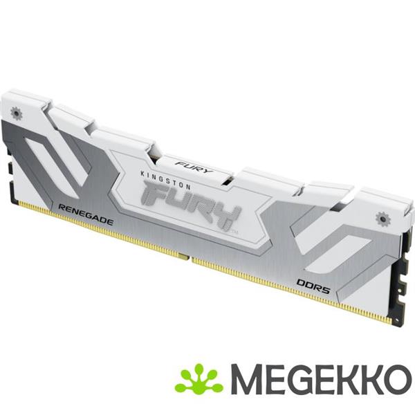 Grote foto kingston ddr5 fury renegade white 1x24gb 8800 cudimm computers en software harde schijven
