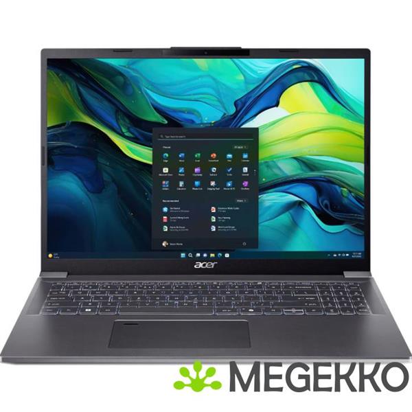 Grote foto acer aspire 16 a16 71m 7483 16 intel core ultra 7 wuxga laptop computers en software overige computers en software