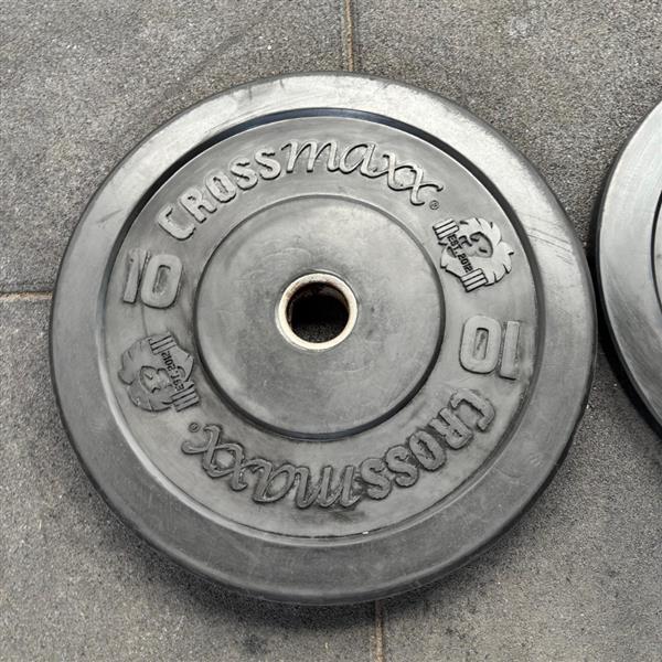 Grote foto lifemaxx crossmaxx lmx87 technique bumper plate 50mm prijs per kilogram sport en fitness fitness