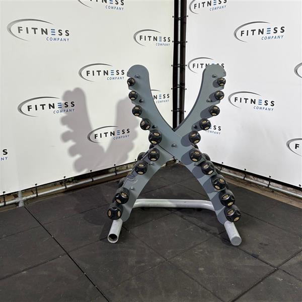 Grote foto lifemaxx dumbell set incl rek sport en fitness fitness