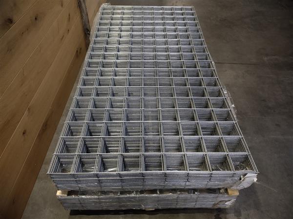 Grote foto gaaspaneel 90x180 cm thermisch verzinkt 4 mm maas 10x10 cm doe het zelf en verbouw hout en planken