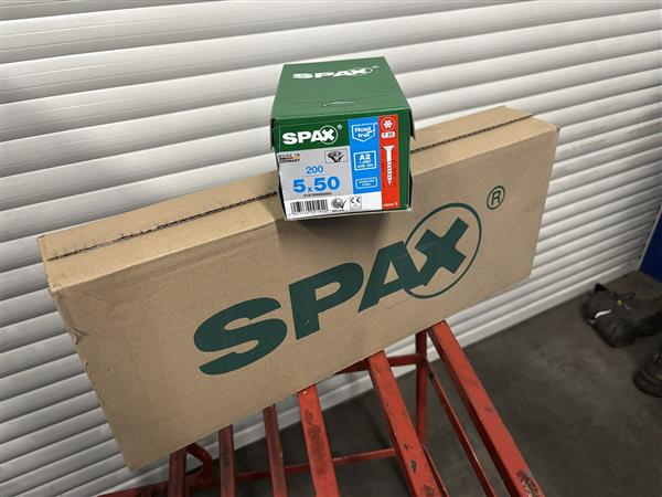 Grote foto 2000 stuks spax rvs 5x50mm doe het zelf en verbouw hout en planken