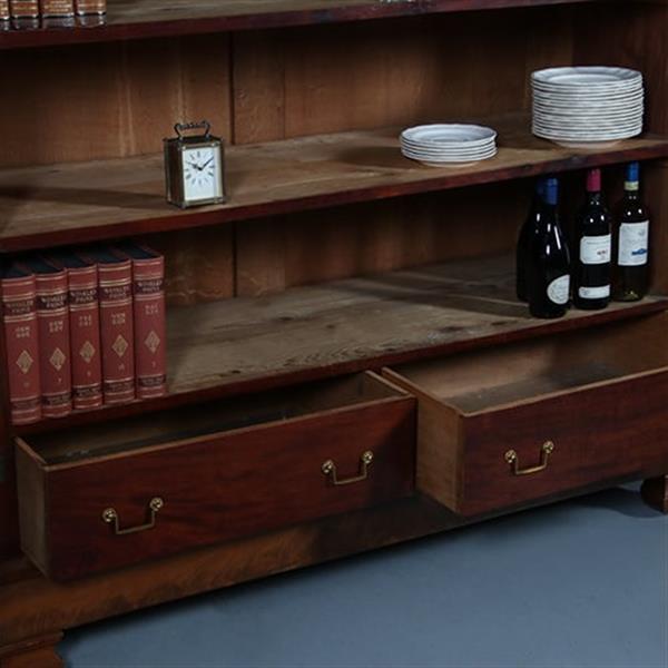 Grote foto strakke en statige hollandse louis seize kast in bloemmahonie ca 1790 no.400915 antiek en kunst stoelen en banken