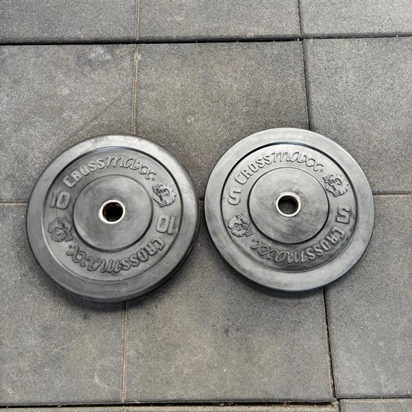 Grote foto lifemaxx crossmaxx lmx87 technique bumper plate 50mm prijs per kilogram sport en fitness fitness