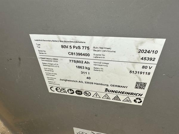 Grote foto vs 22828 elektrische triplex heftruck jungheinrich efg s30s agrarisch heftrucks