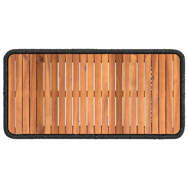 Grote foto vidaxl tuin eettafelset met kussen 4 pcs zwart en cr me poly rattan tuin en terras tuinmeubelen