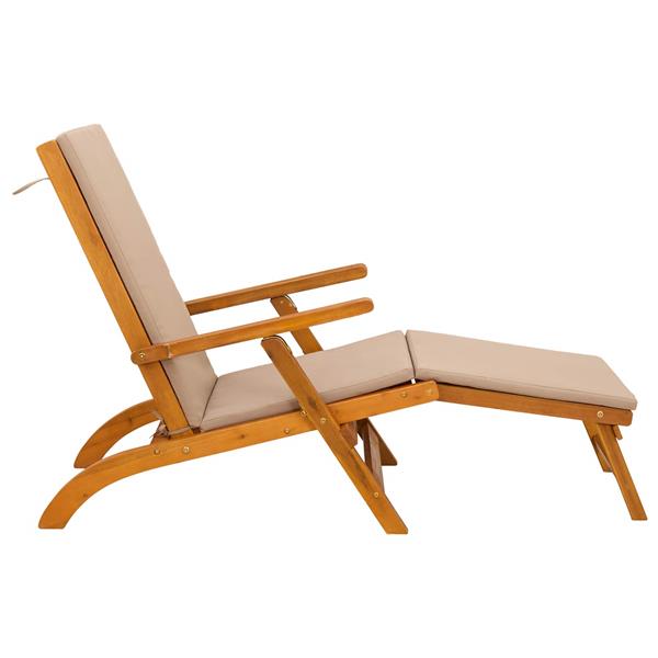 Grote foto vidaxl ligstoelkentingen en opvouwbare zonnebader 2 pcs tuin en terras tuinmeubelen