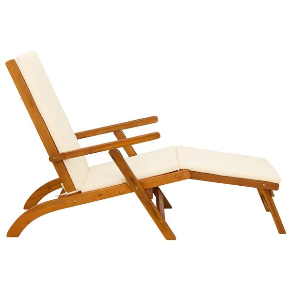 Grote foto vidaxl ligstoelkentingen en opvouwbare zonnebader 55 x 146 x 91 cm tuin en terras tuinmeubelen