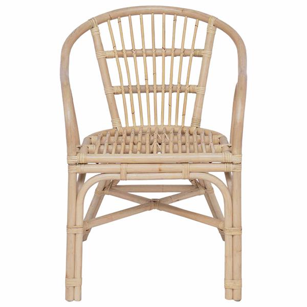 Grote foto vidaxl stapelstoel naturel 58 x 60 x 81 cm rattan huis en inrichting stoelen