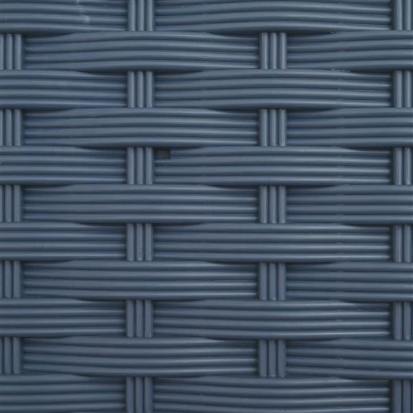 Grote foto vidaxl verhoogd bed met trellis en dak grijs 203 5 x 40 x 125 cm pp tuin en terras overige tuin en terras