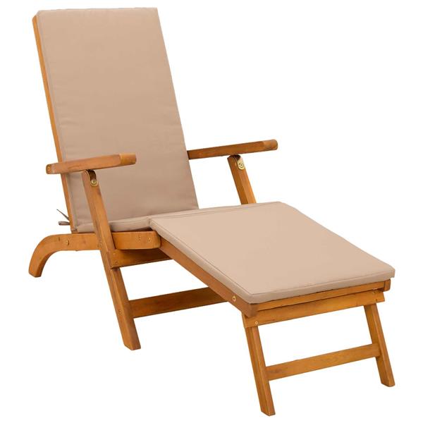 Grote foto vidaxl ligstoelkentingen en opvouwbare zonnebader 2 pcs tuin en terras tuinmeubelen