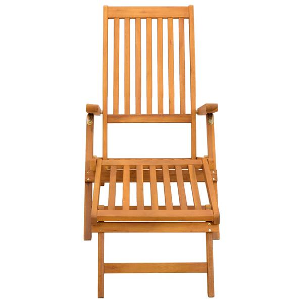 Grote foto vidaxl ligstoelkentingen en opvouwbare zonnebader 2 pcs tuin en terras tuinmeubelen