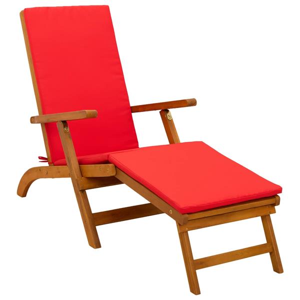 Grote foto vidaxl ligstoelkentingen en opvouwbare zonnebader 55 x 146 x 91 cm tuin en terras tuinmeubelen