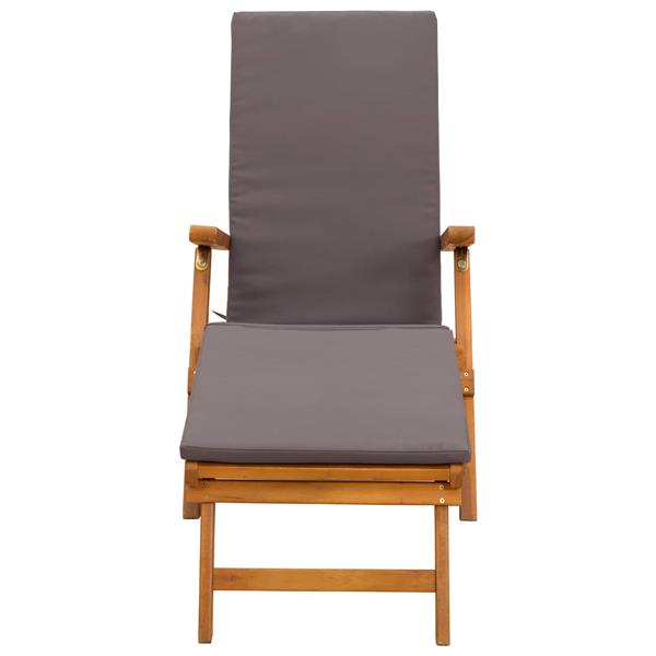 Grote foto vidaxl ligstoelkentingen en opvouwbare zonnebader 55 x 146 x 91 cm tuin en terras tuinmeubelen