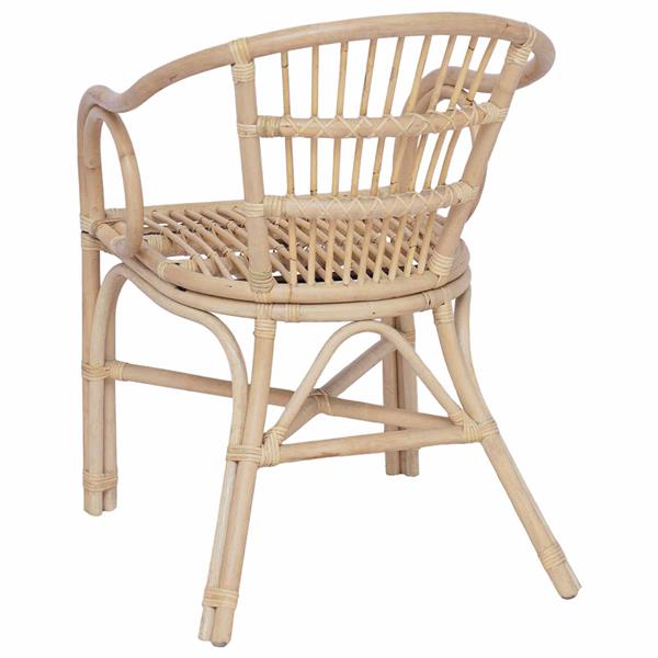 Grote foto vidaxl stapelstoel naturel 58 x 60 x 81 cm rattan huis en inrichting stoelen