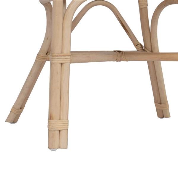 Grote foto vidaxl stapelstoel naturel 58 x 60 x 81 cm rattan huis en inrichting stoelen