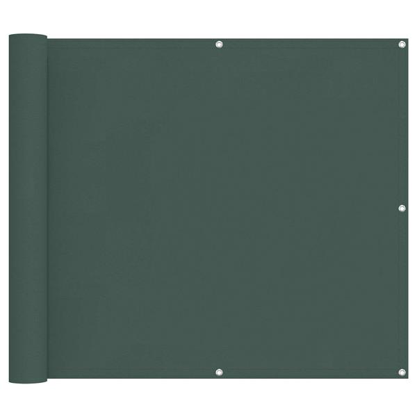 Grote foto vidaxl balkon scherm 90 x 200 cm pu gecoat oxford alu tuin en terras overige tuin en terras