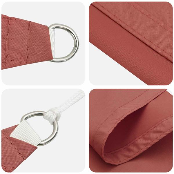 Grote foto vidaxl zonneschaduwzeil terracotta 6 x 2 m 100 polyester oxford tuin en terras overige tuin en terras