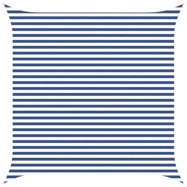 Grote foto vidaxl buiten zonneschaduwzeil 4 x 4 m 100 polyester oxford tuin en terras overige tuin en terras