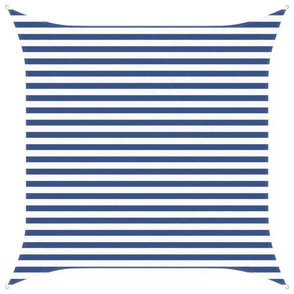 Grote foto vidaxl buiten zonneschaduwzeil 3 x 3 m 100 polyester oxford tuin en terras overige tuin en terras