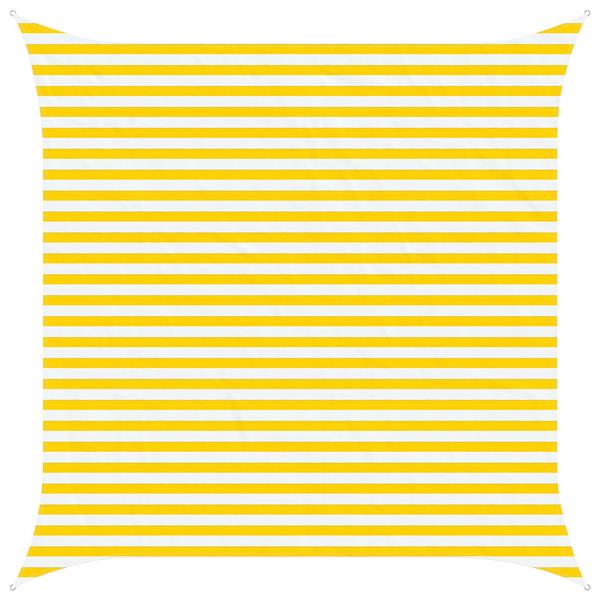 Grote foto vidaxl buiten zonneschaduwzeil 3 6 x 3 6 m 100 polyester oxford tuin en terras overige tuin en terras