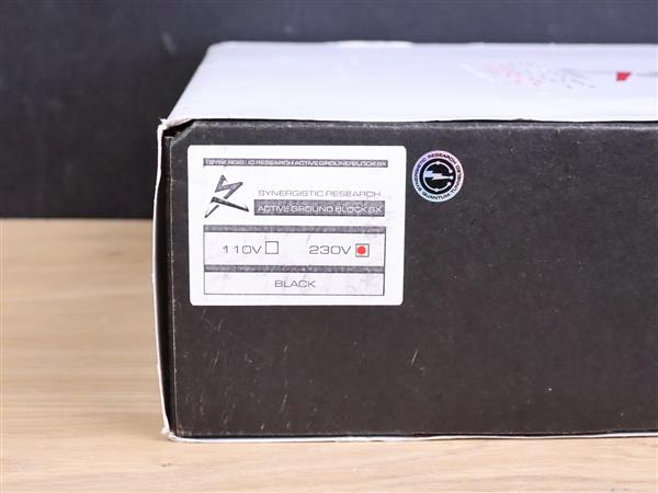 Grote foto synergistic research active ground block sx with foundation sx power cable audio tv en foto algemeen