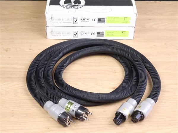Grote foto shunyata research z tron alpha analog audio power cables 1 75 metre 2 available audio tv en foto onderdelen en accessoires