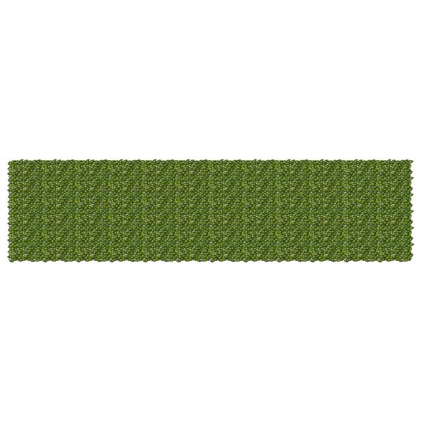 Grote foto vidaxl balkonscherm met bladeren groen en geel 600 x 150 cm tuin en terras overige tuin en terras