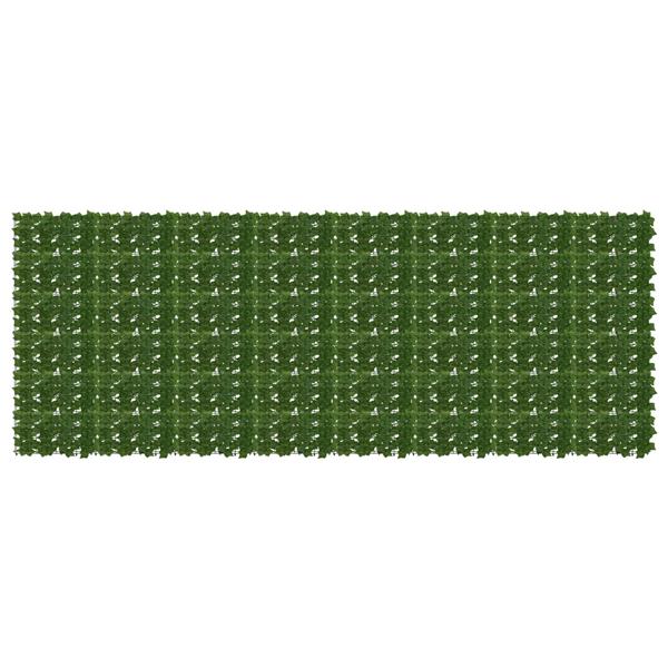 Grote foto vidaxl balkonscherm met bladeren groen 400 x 150 cm tuin en terras overige tuin en terras