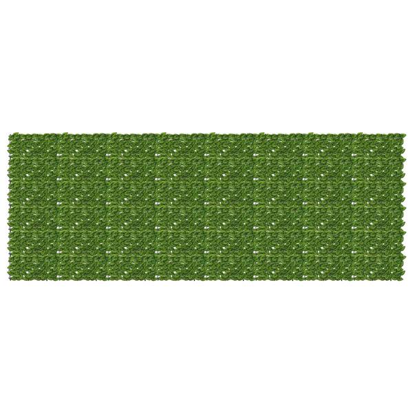 Grote foto vidaxl balkonscherm met bladeren groen en geel 400 x 150 cm tuin en terras overige tuin en terras