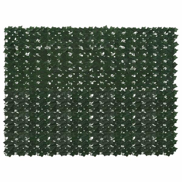 Grote foto vidaxl balkonscherm met bladeren donkergroen 200 x 150 cm tuin en terras overige tuin en terras