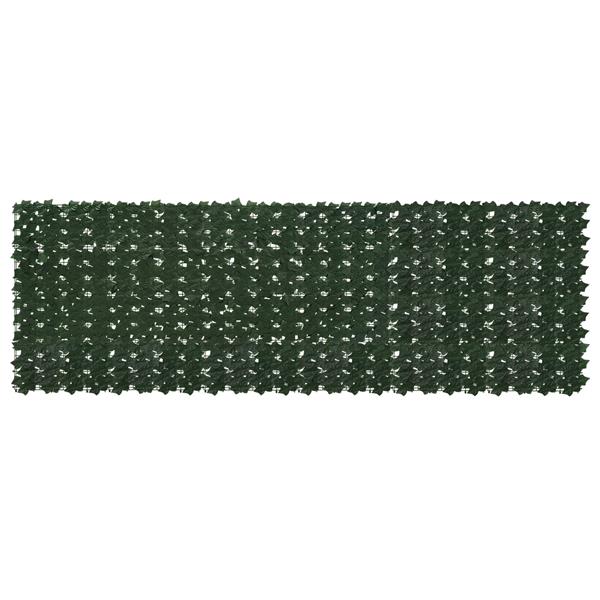 Grote foto vidaxl balkonscherm met bladeren donkergroen 300 x 100 cm tuin en terras overige tuin en terras