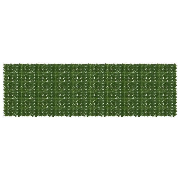 Grote foto vidaxl balkonscherm met bladeren groen 500 x 150 cm tuin en terras overige tuin en terras