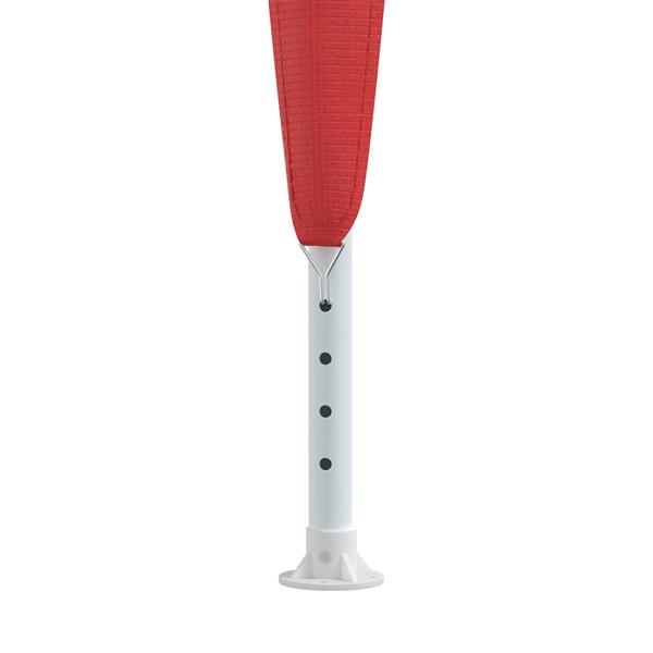 Grote foto vidaxl partytent rood 200 x 200 x 240 cm pe en staal tuin en terras overige tuin en terras