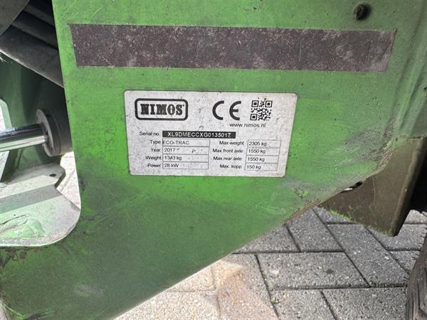 Grote foto nimos eco trac weedcontrol onkruidbrander werktuigdrager yanmar diesel 4wd 2017 tuin en terras overige tuin en terras