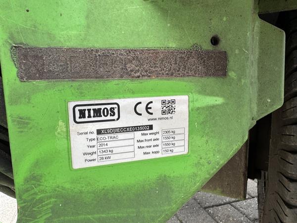 Grote foto nimos eco trac weedcontrol onkruidbrander werktuigdrager yanmar diesel 4wd 2014 tuin en terras overige tuin en terras