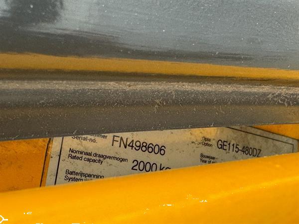 Grote foto vs 22835 elektrische heftruck jungheinrich efg 220 accu2023 agrarisch heftrucks