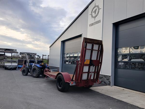 Grote foto heftruck oprijwagen agrarisch aanhangwagens