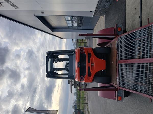 Grote foto heftruck oprijwagen agrarisch aanhangwagens