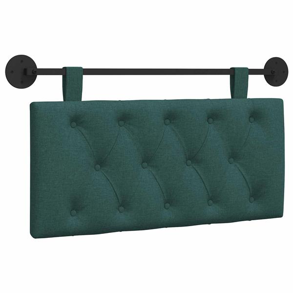 Grote foto vidaxl hangend hoofdbord donkergroen stof antiek en kunst stoelen en banken
