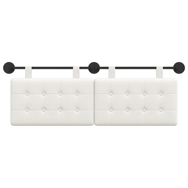 Grote foto vidaxl hangend hoofdbord kunstleer antiek en kunst stoelen en banken