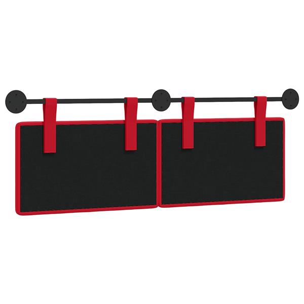 Grote foto vidaxl hangend hoofdbord kunstleer antiek en kunst stoelen en banken