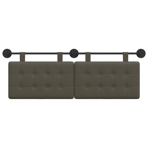 Grote foto vidaxl hangend hoofdbord kunstleer antiek en kunst stoelen en banken