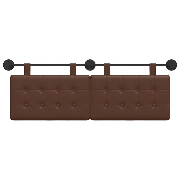 Grote foto vidaxl hangend hoofdbord kunstleer antiek en kunst stoelen en banken