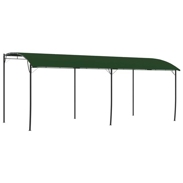 Grote foto vidaxl paviljoen 6 x 3 x 2 55 m groen stof en aluminium 180 gsm tuin en terras overige tuin en terras