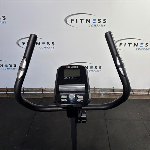 Grote foto hammer fitness hometrainer cardio t3 upright bike sport en fitness fitness