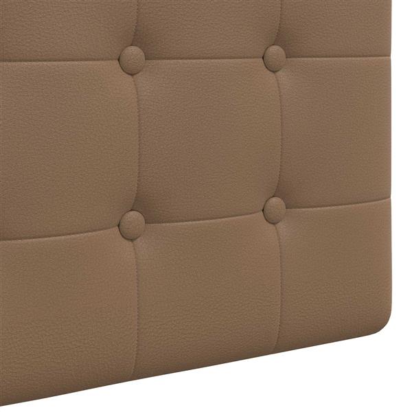 Grote foto vidaxl hangend hoofdbord kunstleer antiek en kunst stoelen en banken