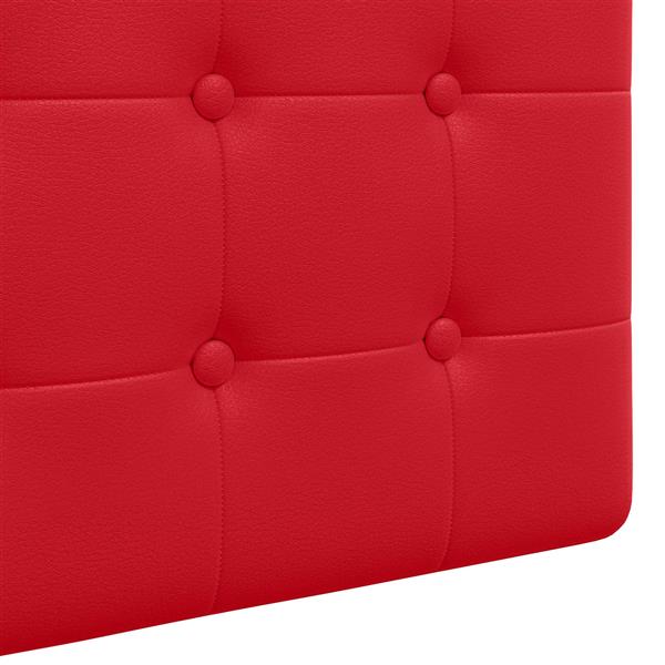 Grote foto vidaxl hangend hoofdbord kunstleer antiek en kunst stoelen en banken